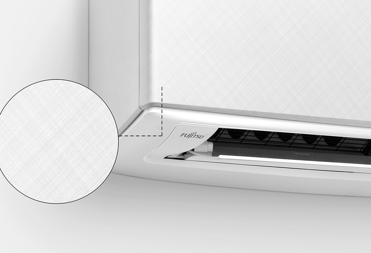 Κοντινή λήψη από το κλιματιστικό